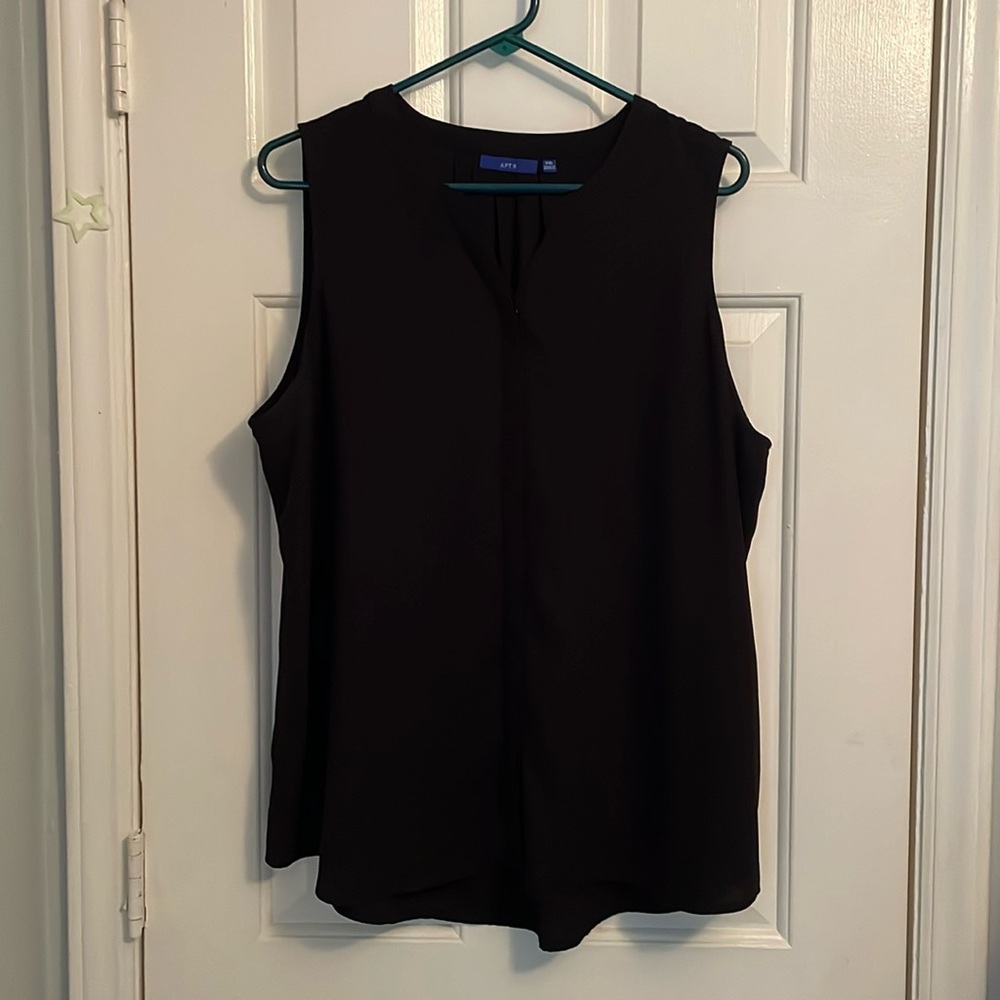 Apt 9 Button Down Tank Blouse